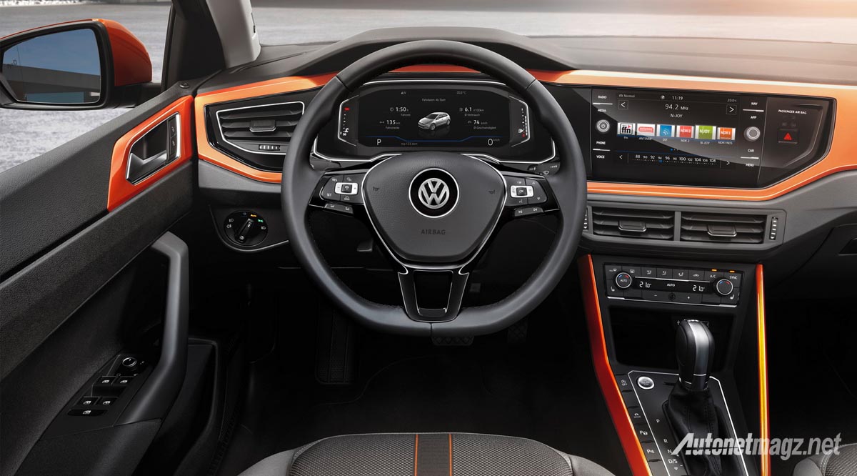 Berita, volkswagen polo 2017 mk6 interior: Volkswagen Polo MkVI Resmikan Debut Global, Layak Ditunggu!