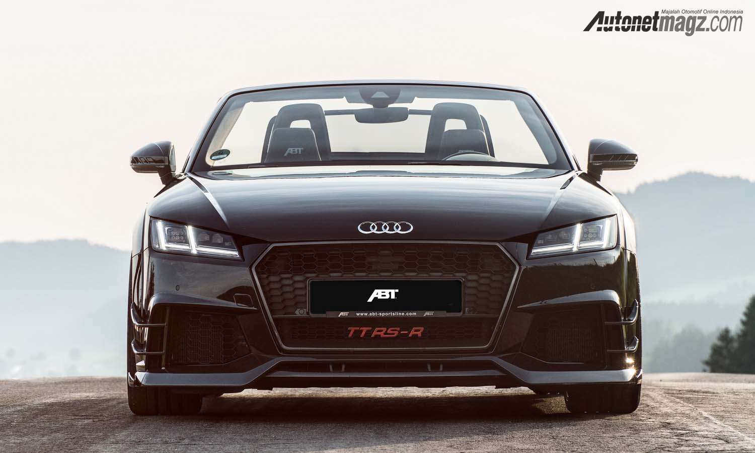 Audi, ABT Audi TT RS-R Roadster depan: ABT Audi TT RS-R Roadster Bertenaga 500 PS Sudah Hadir