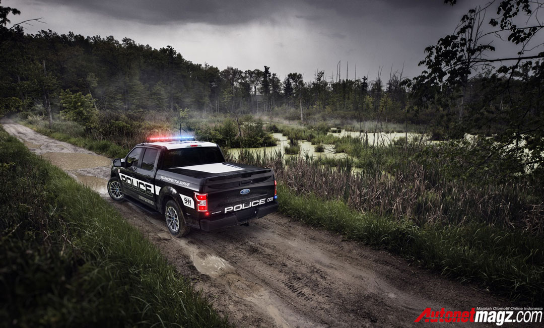 Ford, Ford-F-150-Police-AutonetMagz-back-rear-high: Ford F-150 Police Responder, Tunggangan Gahar Polisi Patroli