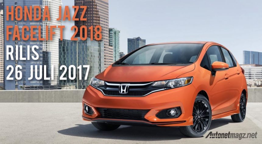 Catat, Honda Jazz Facelift Indonesia Rilis 26 Juli!