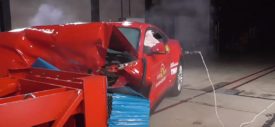 euro ncap ford mustang side impact crash test