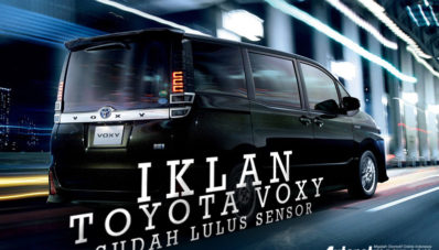 Iklan Lulus Sensor, Toyota Voxy Siap Dirilis di Indonesia Iklan Lulus Sensor, Toyota Voxy Siap Dirilis di Indonesia