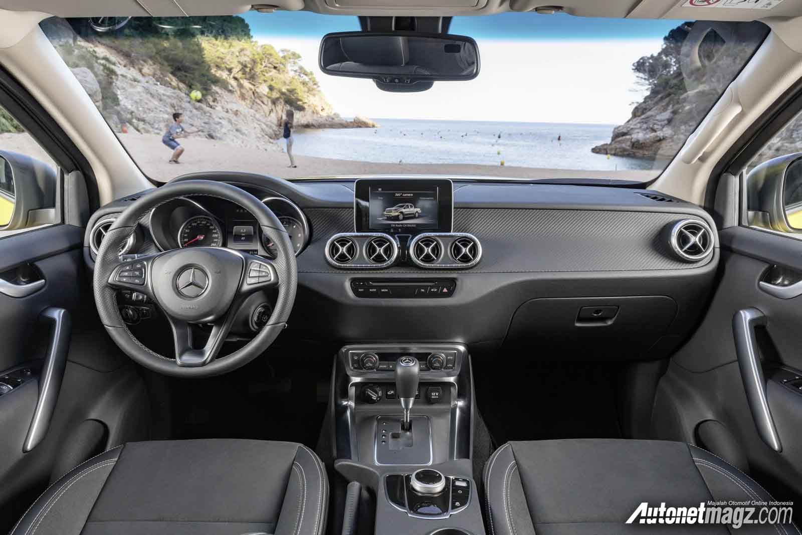Berita, interior Mercedes Benz X-Class 2: Mercedes Benz X-Class Meluncur, Sesuai Harapan Kah?