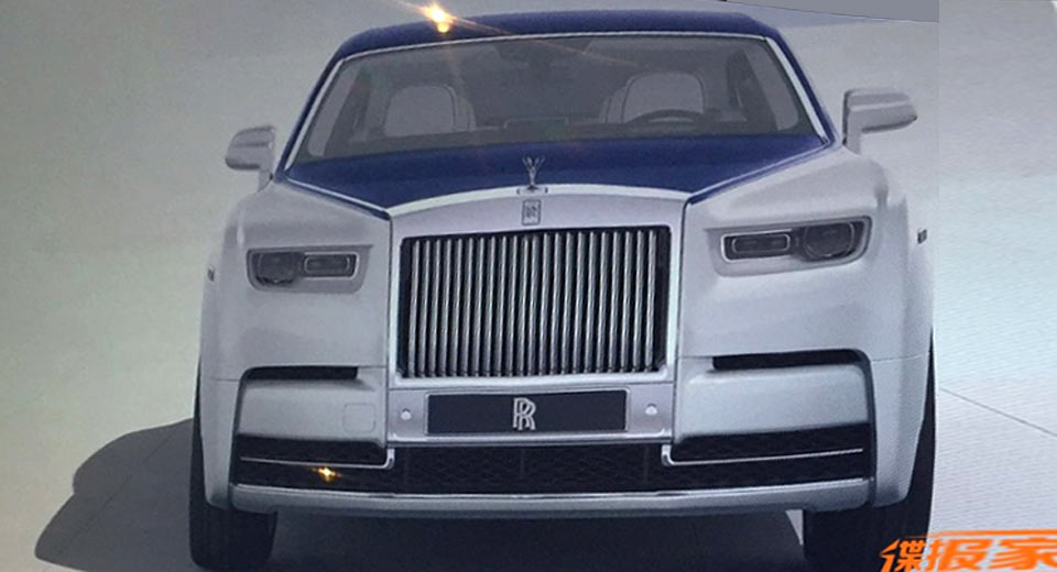 Rolls-Royce, leaked-phantom: Teaser Rolls-Royce Phantom VIII Mulai Muncul