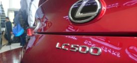 sisi belakang Lexus LC500 Indonesia