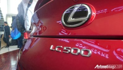 Lexus LC 500 Resmi Dirilis Di Indonesia