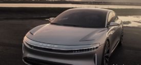 lucid air side view