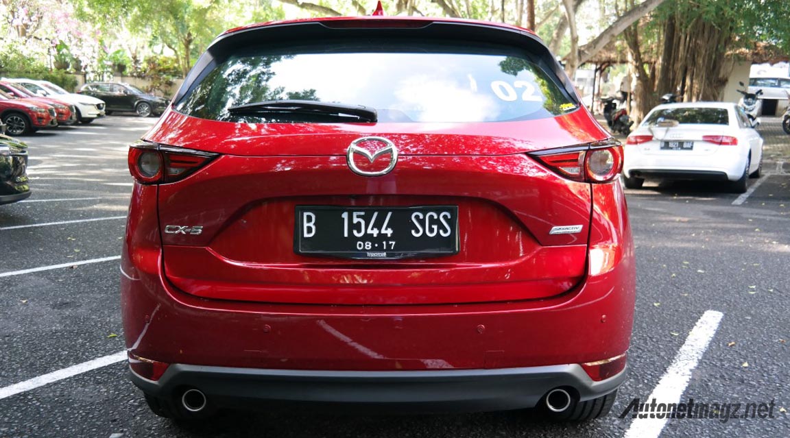 Mazda, mazda cx5 2017 rear side: Mazda CX-5 2017 First Drive Review Jawa-Bali