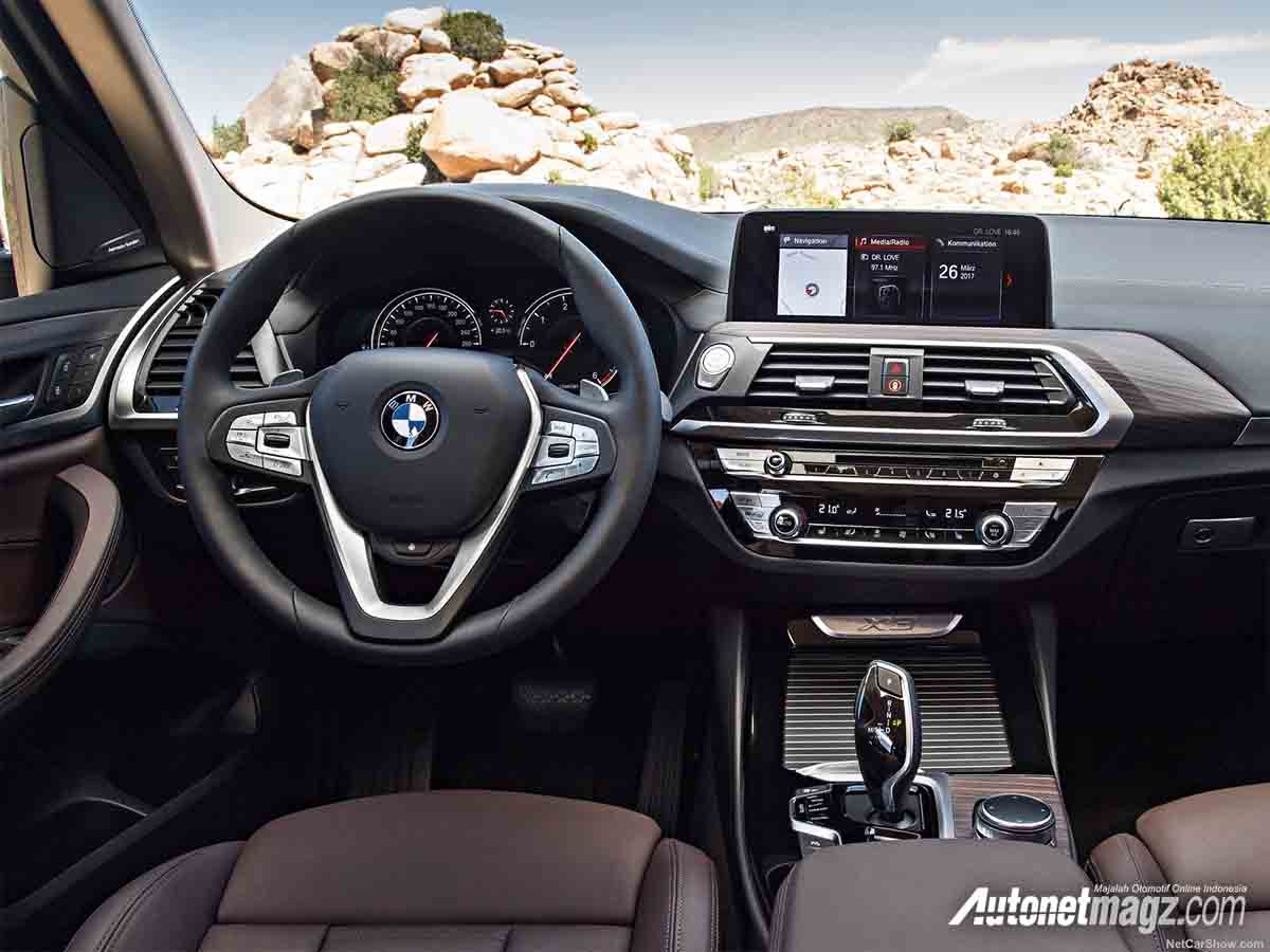 Berita, new bmw x3 dashboard: New BMW X3 : Lebih Dinamis & Bertenaga Dengan Kabin Lebih Lapang