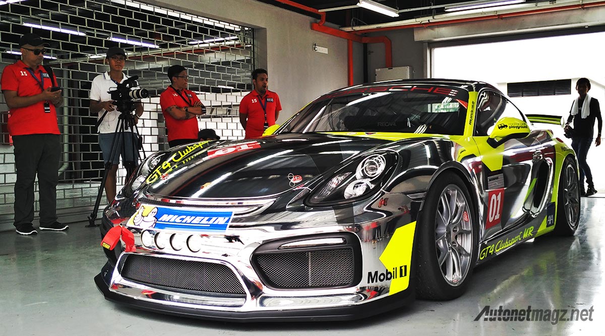 International, porsche cayman gt4 clubsport mr in sepang circuit: Porsche Cayman GT4 Clubsport : Adik 911 Kini Siap Balapan!