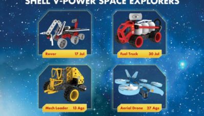 Shell V-Power Space Explorers : Eksplorasi Kreativitas Bersama Mainan Dari Shell Shell V-Power Space Explorers : Eksplorasi Kreativitas Bersama Mainan Dari Shell