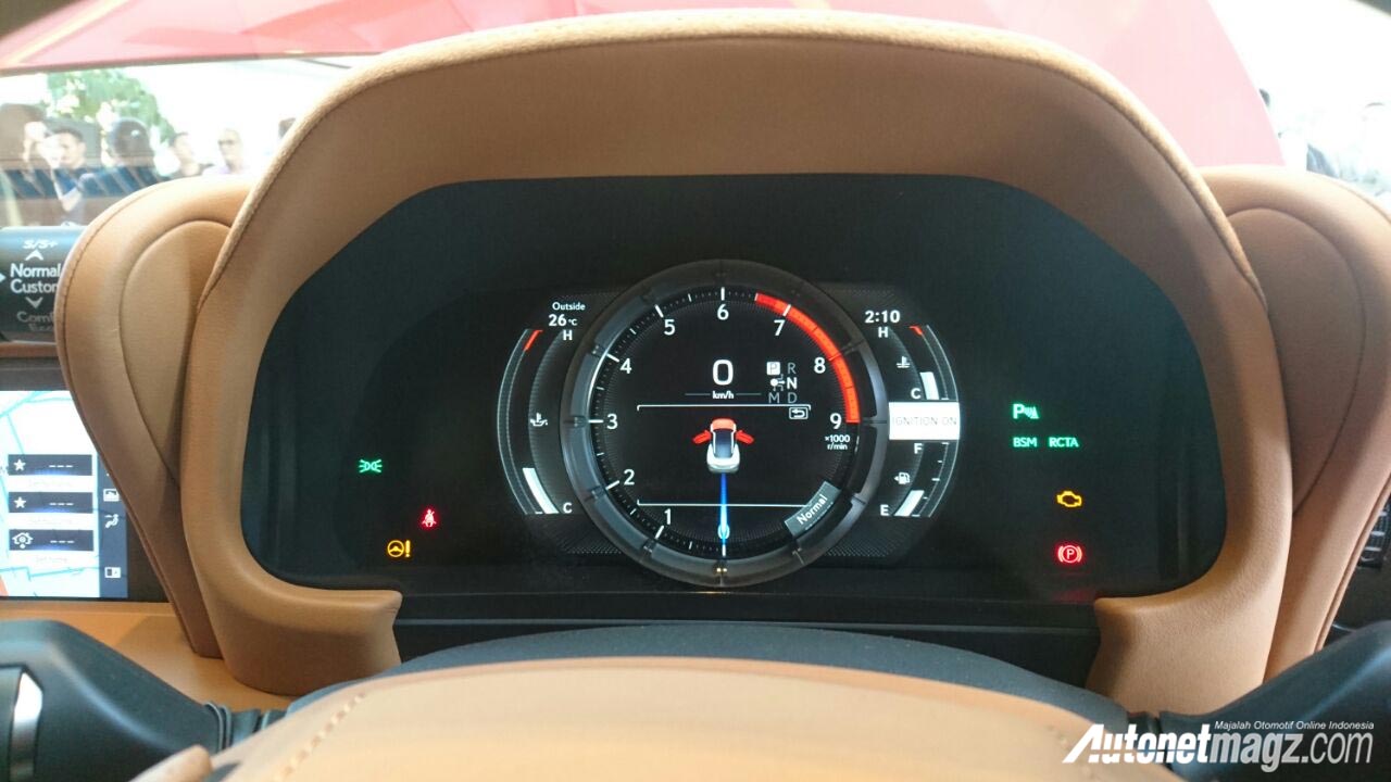 Berita, speedometer Lexus LC500 Indonesia: Lexus LC 500 Resmi Dirilis Di Indonesia