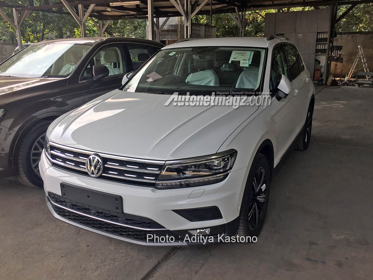 GIIAS 2017, spy shot vw tiguan 2017 indonesia: GIIAS 2017 : VW Tiguan 2017 Sudah Mendarat di Indonesia