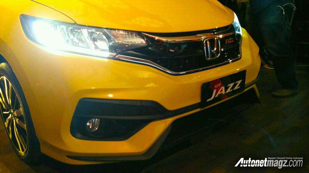 , wajah depan Honda Jazz Facelift 2017: wajah depan Honda Jazz Facelift 2017