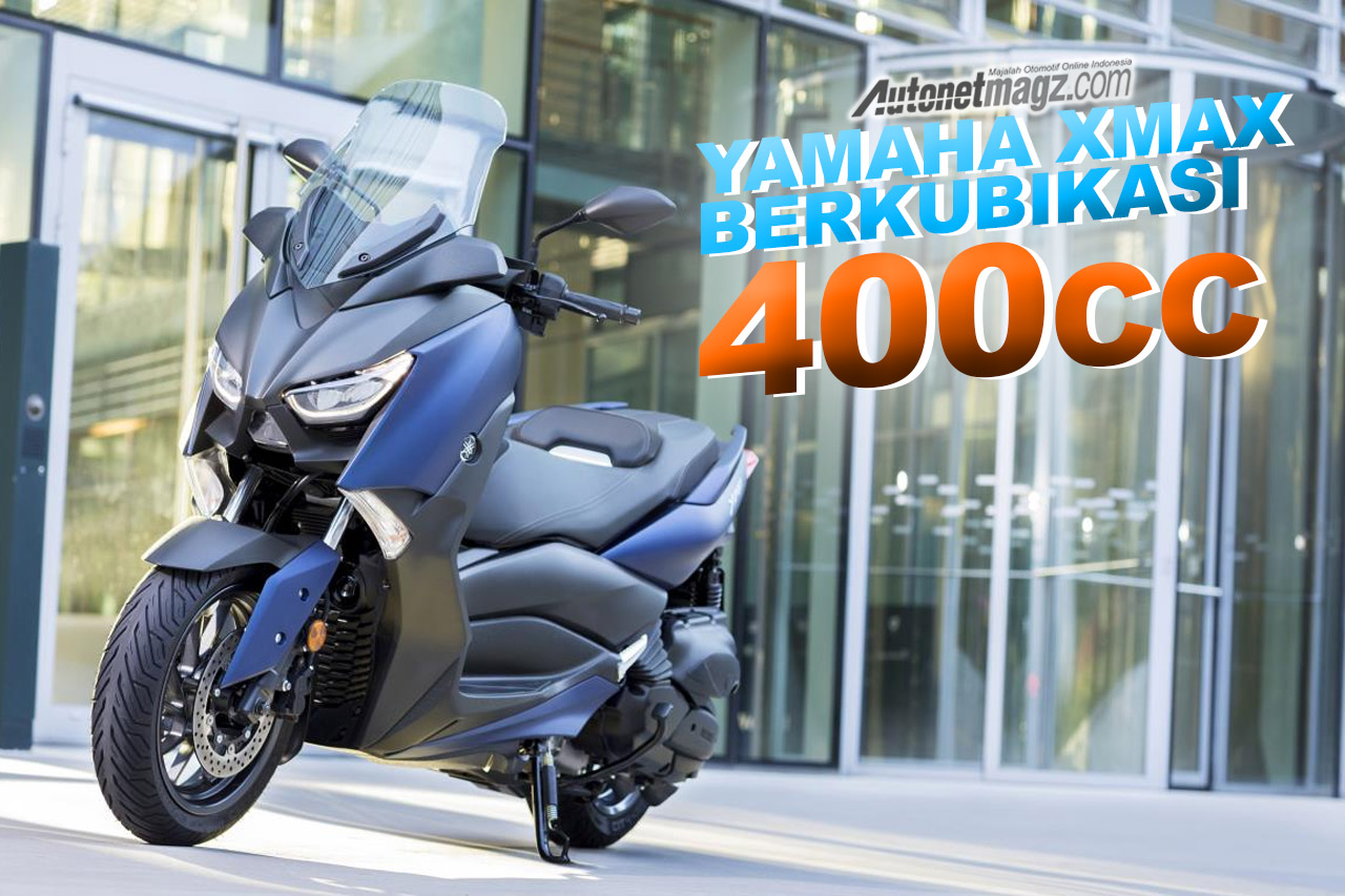 Berita, yamaha xmax 400 cover: Yamaha X-Max Akan Diberikan Mesin 400cc di Eropa
