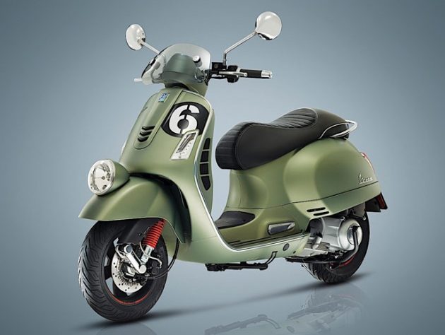 Vespa Sei Giorni : Vespa Kekinian Beraura Balap