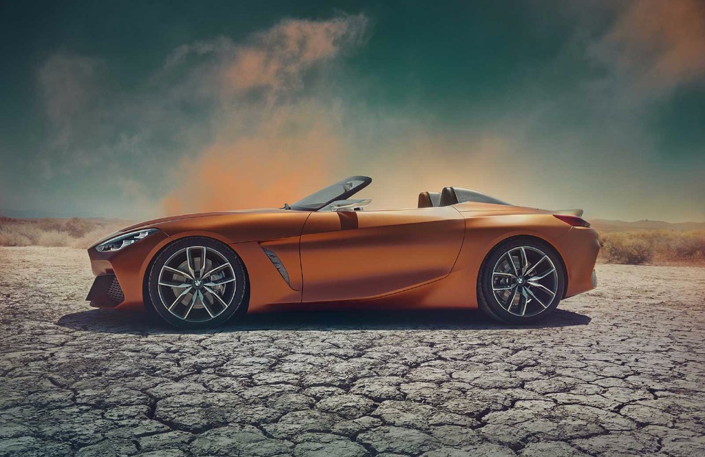 BMW, BMW-Z4-Concept-2: Setelah Render, kini Bentuk dari BMW Z4 Concept Terungkap