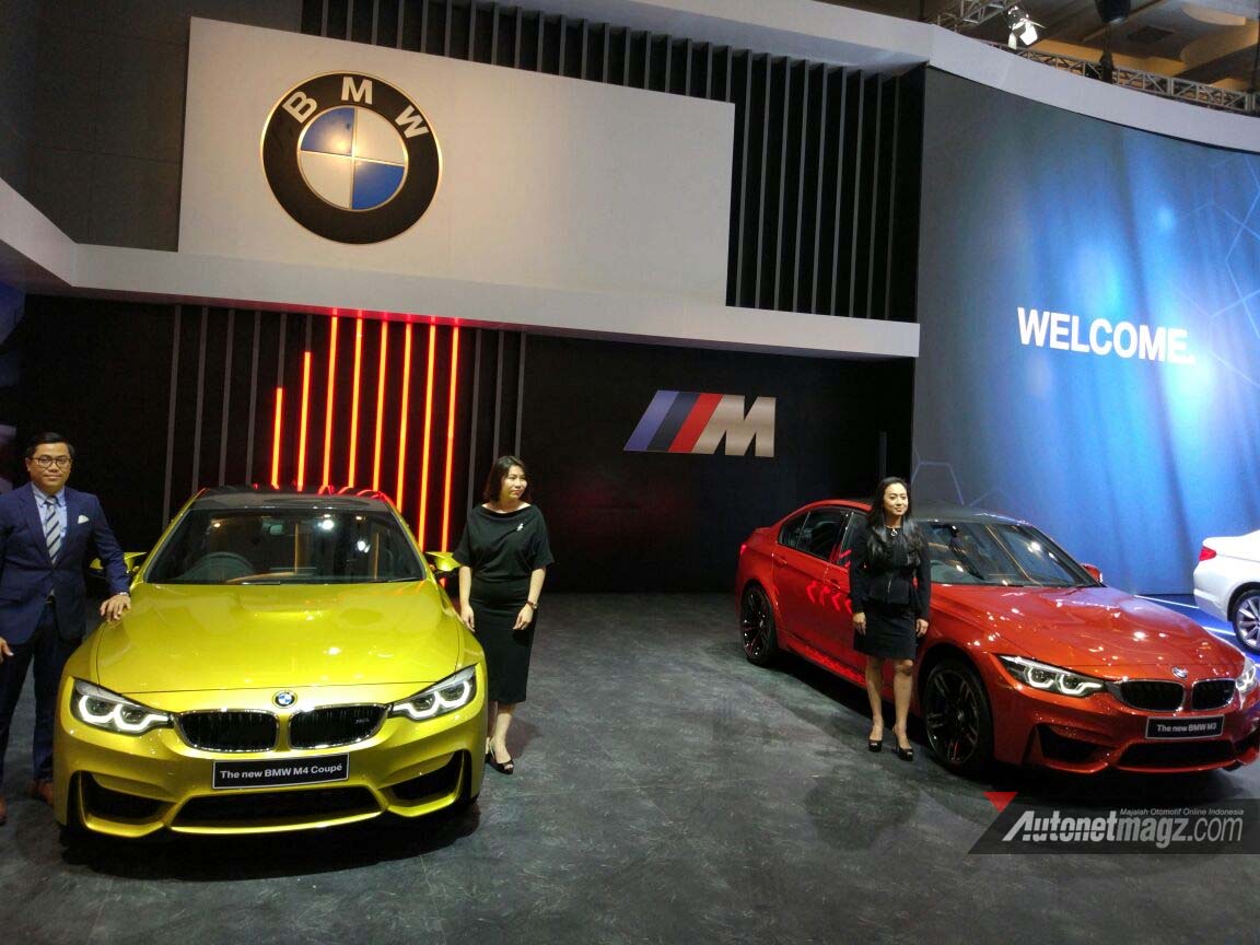 Berita, BMW rilis BMW M3 dan M4 Coupe: GIIAS 2017 : BMW Perkenalkan M3 Dan M4 Coupe Terbaru