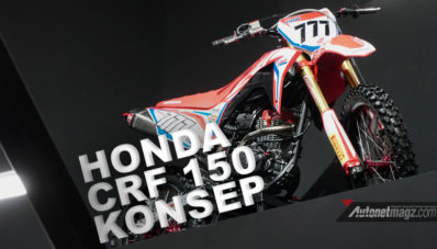 GIIAS 2017 : Honda Membawa Motor Trail Konsep Bermesin Mega Pro