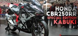 Honda CBR 250 RR Special Edition Kabuki GIIAS 2017 belakang