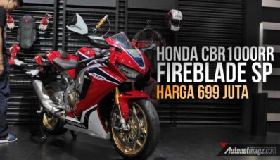 GIIAS 2017 : Honda CBR1000RR Fireblade SP Resmi Dijual, 699 Juta Rupiah GIIAS 2017 : Honda CBR1000RR Fireblade SP Resmi Dijual, 699 Juta Rupiah