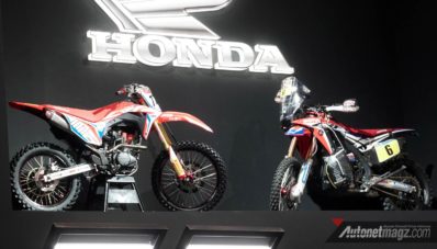 GIIAS 2017 : Honda Membawa Motor Trail Konsep Bermesin Mega Pro