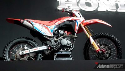 GIIAS 2017 : Honda Membawa Motor Trail Konsep Bermesin Mega Pro