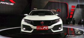 Honda Civic Type R FK8 Indonesia GIIAS 2017 samping belakang