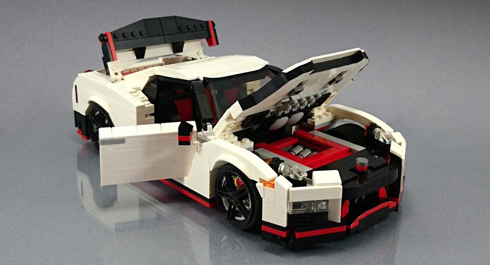 Hot Stuff, Lego-Nissan-GT-R-Nismo-Model-5-: Nissan GT-R Nismo Tidak Resmi dalam Wujud LEGO