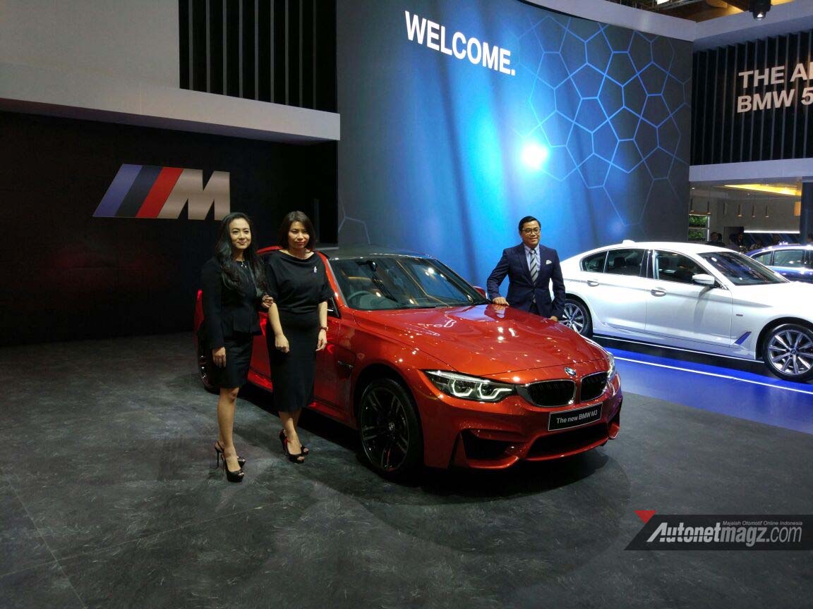 Berita, M4 coupe giias 2017: GIIAS 2017 : BMW Perkenalkan M3 Dan M4 Coupe Terbaru