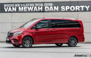 Mercedes-Benz V-Class RISE, Van Mewah dan Sporty
