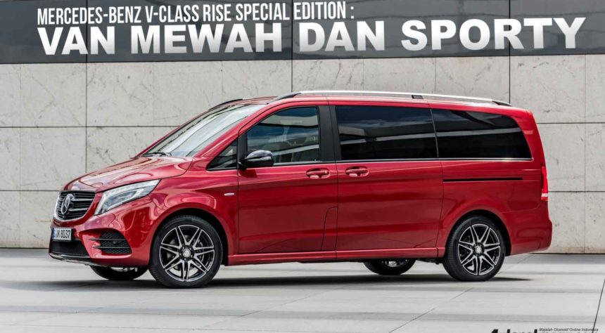 Mercedes-Benz V-Class RISE, Van Mewah dan Sporty Mercedes-Benz V-Class RISE, Van Mewah dan Sporty