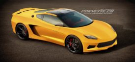 Chevrolet Corvette Bermesin Tengah Siap Meluncur di Januari 2018