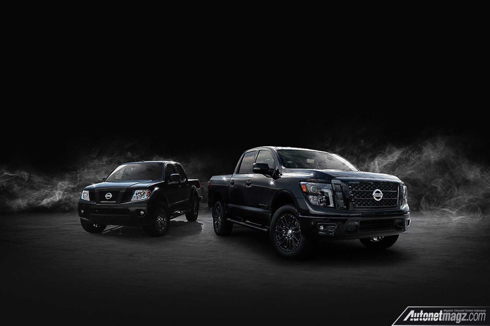 Berita, Nissan Midnight Edition: Nissan Midnight Edition Untuk Frontier, Titan, dan Titan XD