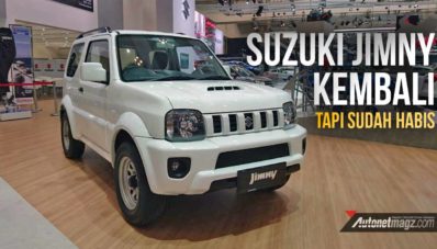 GIIAS 2017 : Suzuki Jimny Resmi Diluncurkan, Unit Sudah Habis GIIAS 2017 : Suzuki Jimny Resmi Diluncurkan, Unit Sudah Habis