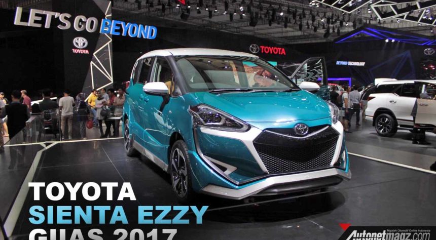 GIIAS 2017 : Toyota Sienta Ezzy, Tampang Baru ala Hyundai