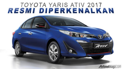 Toyota Yaris ATIV Diperkenalkan di Thailand