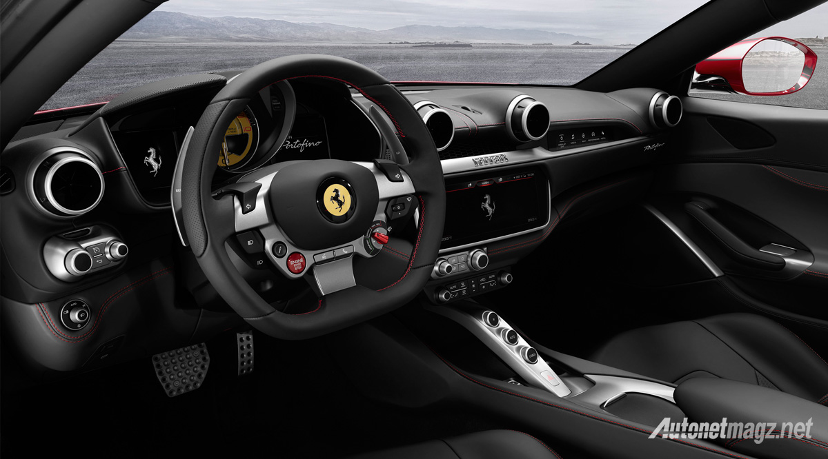 Ferrari, ferrari portofino 2017 interior: Ferrari Portofino, Pengganti California Siap Melenggang