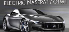 Maserati Alfieri belakang