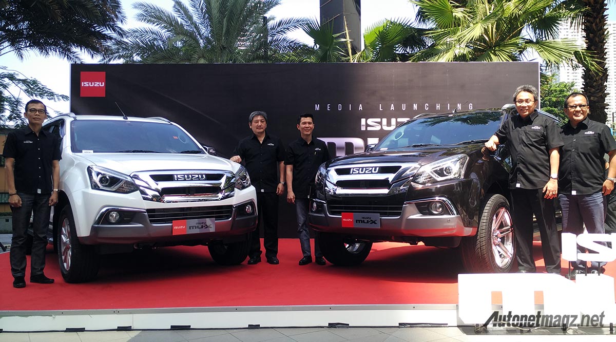 Peluncuran isuzu mu-x facelift 2017 indonesia