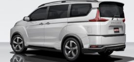render fan art Mitsubishi Delica 2018 depan