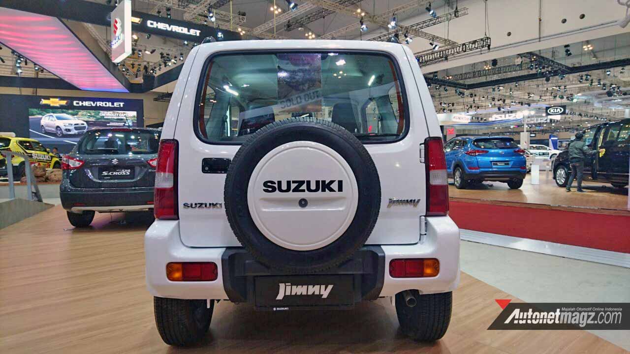 Berita, sisi belakang Suzuki Jimny GIIAS 2017: GIIAS 2017 : Suzuki Jimny Resmi Diluncurkan, Unit Sudah Habis