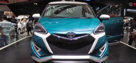 Toyota Sienta Ezzy GIIAS 2017 depan