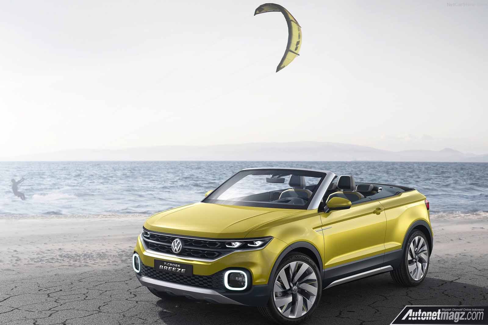 Berita, sisi depan VW T-Cross Rilis 2018: Volkswagen Akan Perkenalkan T-Cross Di 2018