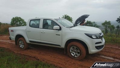 Buktikan Ketangguhan, Chevrolet Colorado Main Tanah Di Sentul