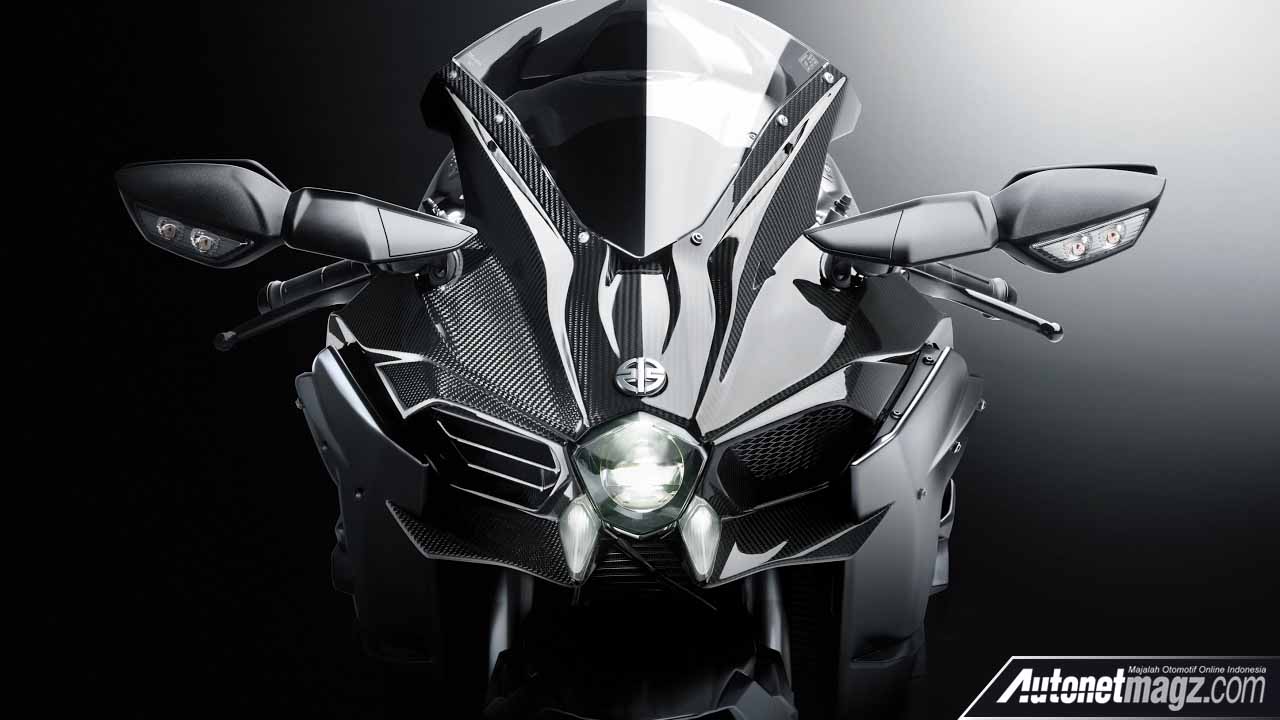 Berita, Kawasaki Ninja H2 Carbon 2018 depan: Kawasaki Ninja H2 Carbon Akan Dijual Kembali Di 2018