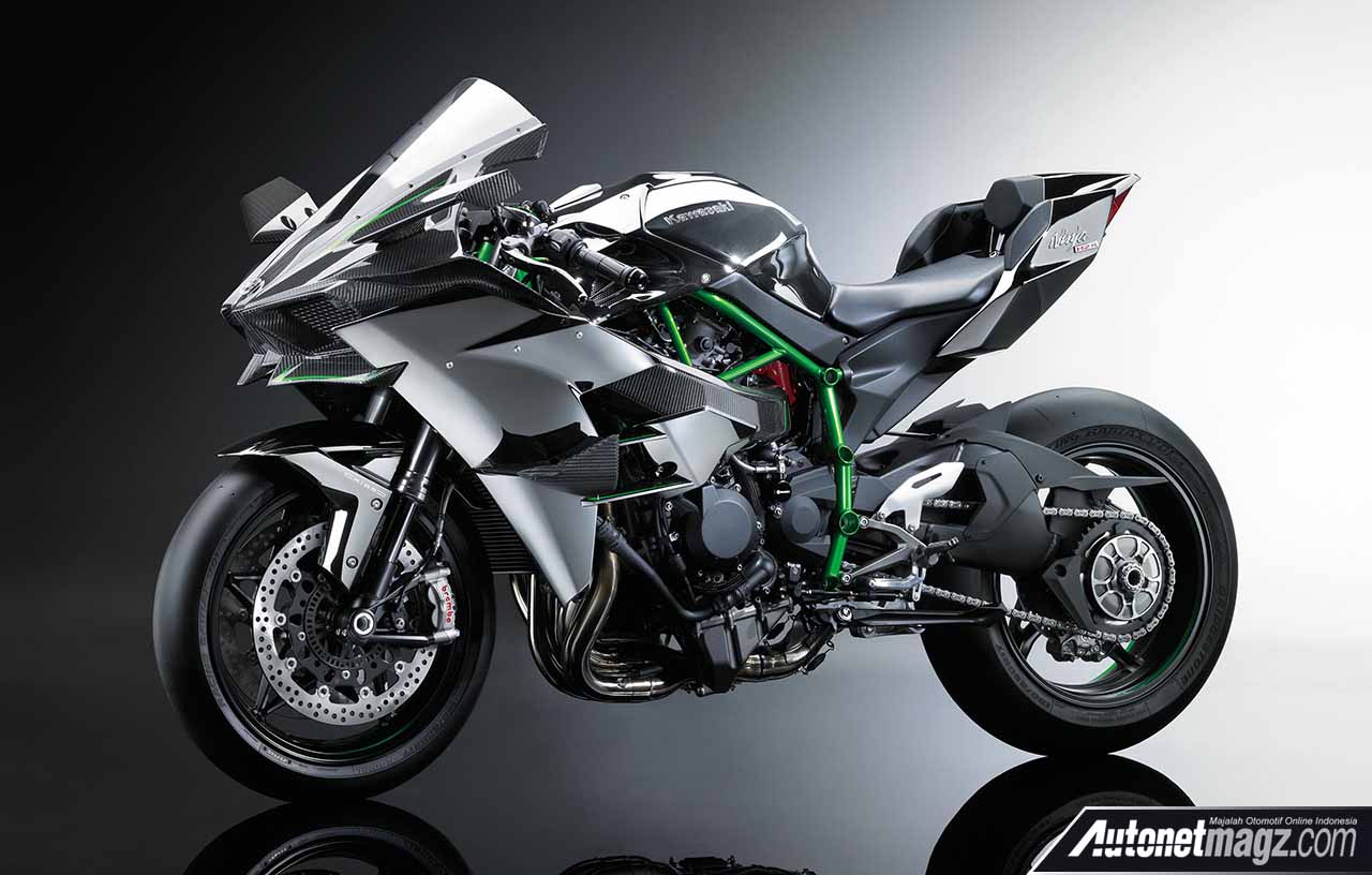 Berita, Kawasaki Ninja H2 Carbon 2018 samping: Kawasaki Ninja H2 Carbon Akan Dijual Kembali Di 2018