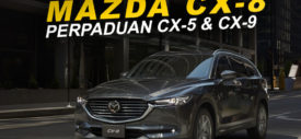 sisi belakang Mazda CX-8