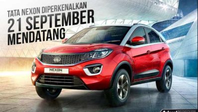 Tata Nexon Diperkenalkan 21 September Mendatang Tata Nexon Diperkenalkan 21 September Mendatang