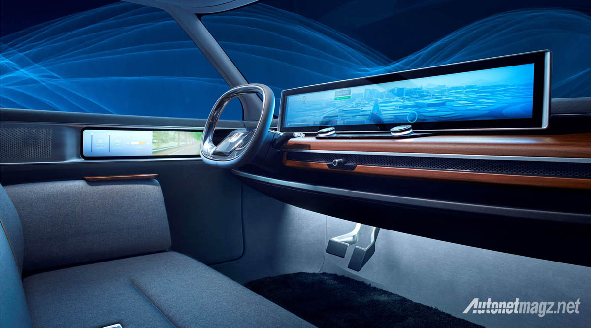 Honda, honda urban ev concept 2019 interior: Honda Urban EV Concept : Kemasan Masa Lalu, Jeroan Masa Depan